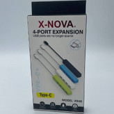 هاب 4 پورت USB-C مارک X-NOVA مدل X940