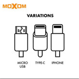 کابل تبدیل USB به microUSB موکسوم مدل CB-60 طول 1 متر