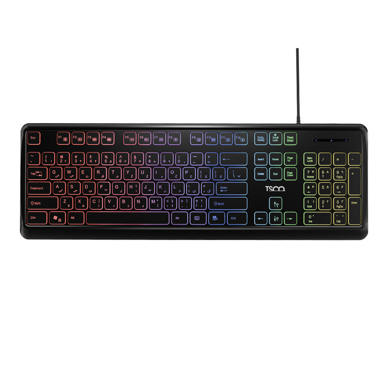 کیبورد سیمی گیمینگ تسکو مدل TSCO TK 8046