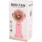 پنکه دستی شارژی مدل Mini Fan E68 با باتری داخلی