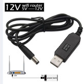 کابل USB به DC افزاینده ولتاژ با خروجی 12 ولت