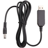 کابل USB به DC افزاینده ولتاژ با خروجی 12 ولت