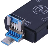 رم ریدر همه کاره USB ،Type-C و MicroUSB ایکس پی مدل XP PRODUCT XP-650U