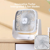 پنکه رومیزی کیسونلی مدل F101 ظرفیت 1200 میلی آمپر ساعت