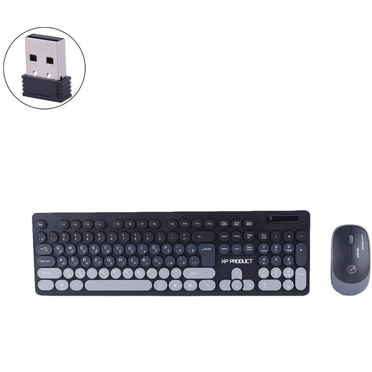 ست ماوس و کیبورد بیسیم ایکس پی پروداکت مدل XP-W3000U